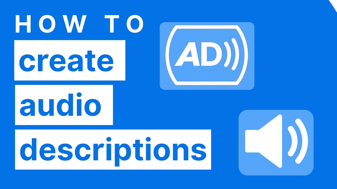 How to Create Audio Descriptions in Subly | Automatic Audio Description Generator