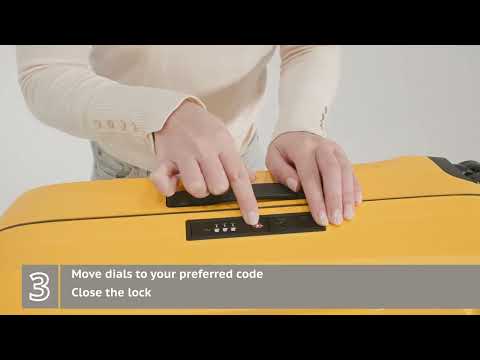 Samsonite - TSA lock-instructions Essens collection