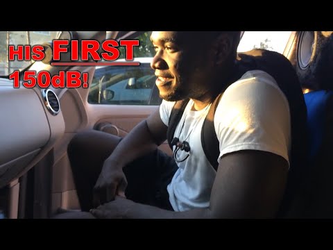 His FIRST 150dB Experience! Watch this Reaction lol