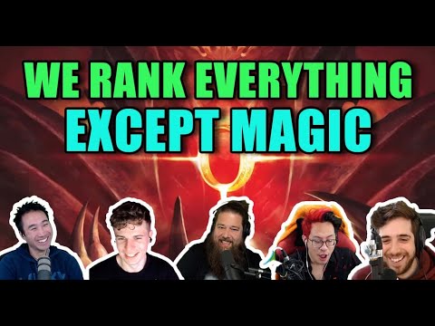 We Rank Everything EXCEPT Magic: the Gathering | Commander Clash Podcast 103