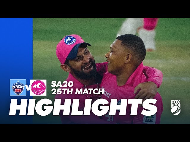🚨Hat Trick alert!🚨 I Pretoria Capitals v Paarl Royals Match Highlights I SA20 I  Fox Cricket
