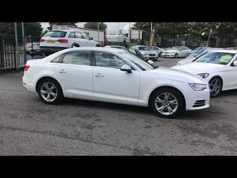 2016 white Audi A4 1.4 TFSI Sport (s/s) 4dr