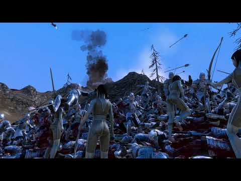 1,000 Elven Huntress vs 15,000 Gondor Captain | Ultimate Epic Battle Simulator #UEBS