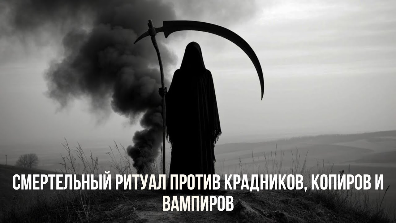 Смертельный ритуал на крадников/копиров/вампиров ☠️⚰️👿