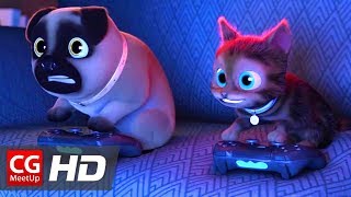 my pug is trying to wake me up（00:00:13 - 00:04:14） - CGI Animated Short Film: "Decaf Animated Short Film" by The Animation School | CGMeetup