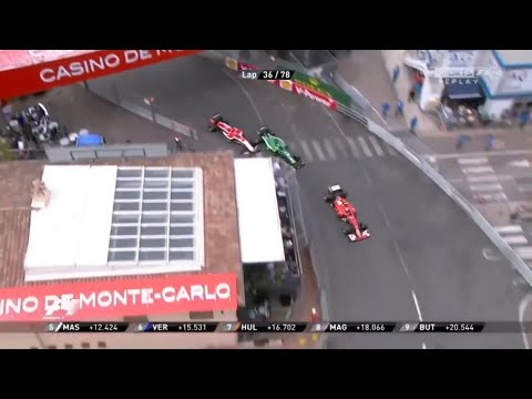 Bianchi Overtakes Kobayashi At Rascasse | Monaco Grand Prix 2014