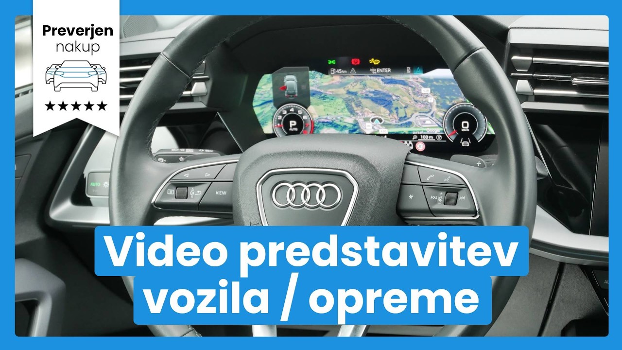 Audi A3 Sportback 30 TFSI S tronic - SLOVENSKO VOZILO
