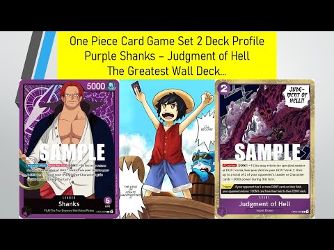 One Piece TCG | NGO DM AA's Purple Shanks Deck Profile | One Piece Card Game Set 2 Format