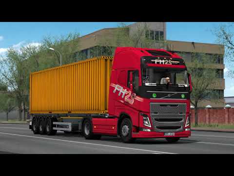ETS2 Volvo FH16 550 Kaliningrad - Klaipėda