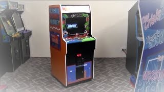 Nintendo Mario Brothers and Super Mario Bros. Custom Artwork Arcade Game... What?