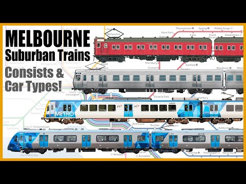 Consists & Car Types // The Makeup of Melbourne Suburban Trains!
