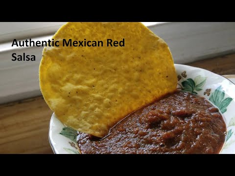 How to make Quick Authentic Mexican Red Salsa