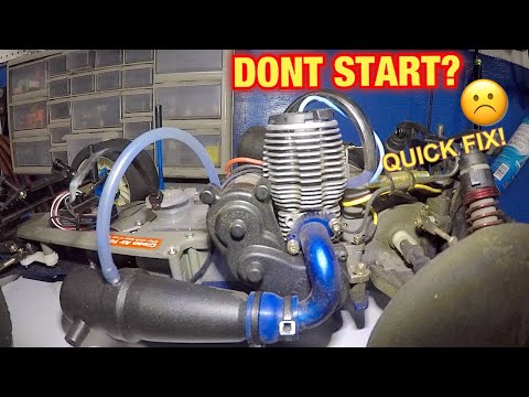Nitro Engine starting issue possable causes to check for no start || Traxxas Nitro rustler