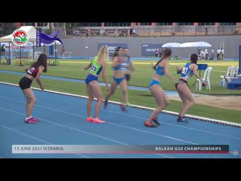 4x400m [Ž], zlatna Hrvatska reprezentacija - Prvenstvo Balkana za juniore i juniorke 2021