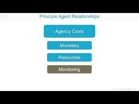 ACCA P1 Agency Cost & Problem Resolution - Agency Theory