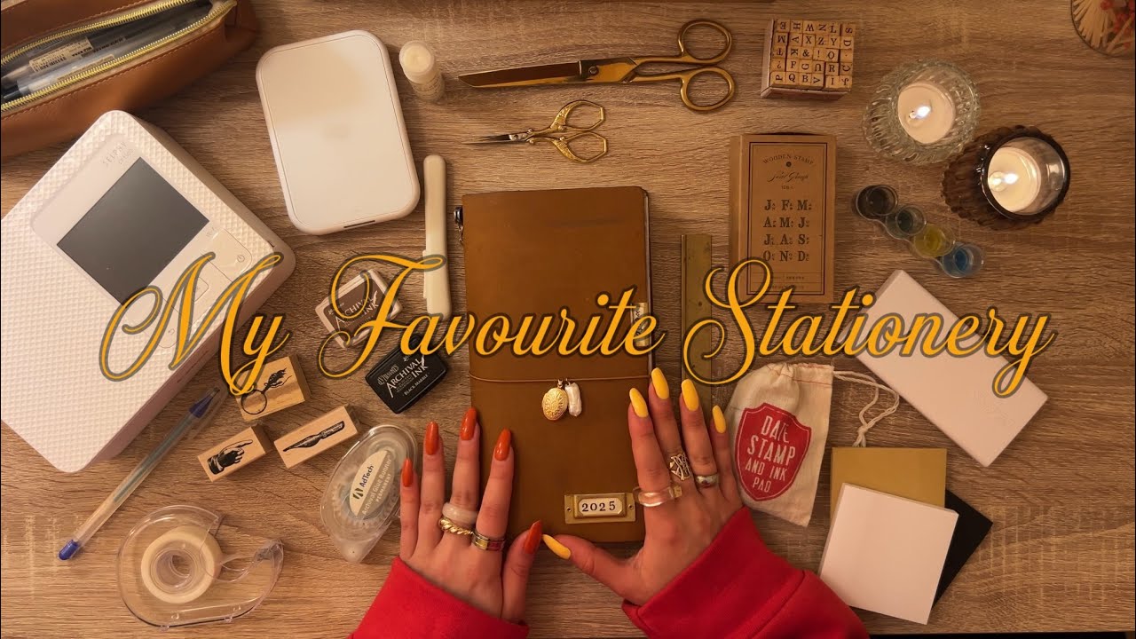 My Favourite Stationery (2025) | my journaling essentials, if you will