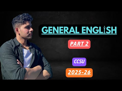 General English for BBA 1st Semester Exam Favourite Questions