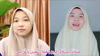 Download lagu Wani Syaz ft. Farhatul - Sholatun Bissalamilmubin mp3