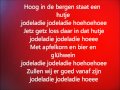 Zware jongens - Jodeljump (met tekst) 