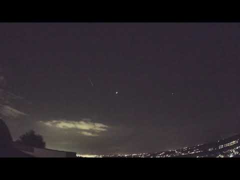 Feuerkugel über Dresden