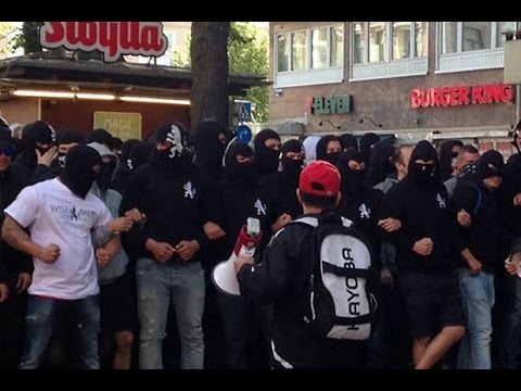 Slask attacked pub with IFK Göteborg fans today in Sweden 23.07.2015