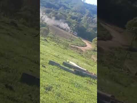 #Ônibus Escolar pega fogo no interior de Cerro Grande do Sul