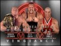 WWE PPV Vengeance 2003 Brock Lesnar Vs Big Show Vs Kurt Angle Promo
