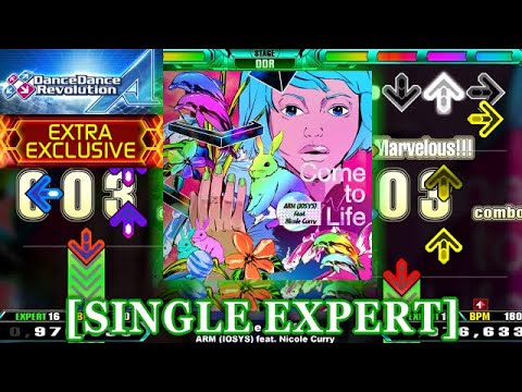 【DDR A】 Come to Life [SINGLE EXPERT] 譜面確認＋クラップ