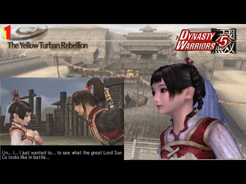 Da Qiao's Story #1 , The Yellow Turban Rebellion , Dynasty Warriors 5 Walkthrough