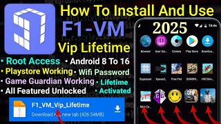 Download lagu How To Install And Use F1 VM VIP No Root For Any Android || 2025 mp3