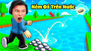 [ROBLOX] Mỗi Giây +1 Ném Đá Lướt Trên Mặt Nước🤏😜JayGray Thử Thách Lia Đá Bay 1000 Mét Siêu Hài Hước
