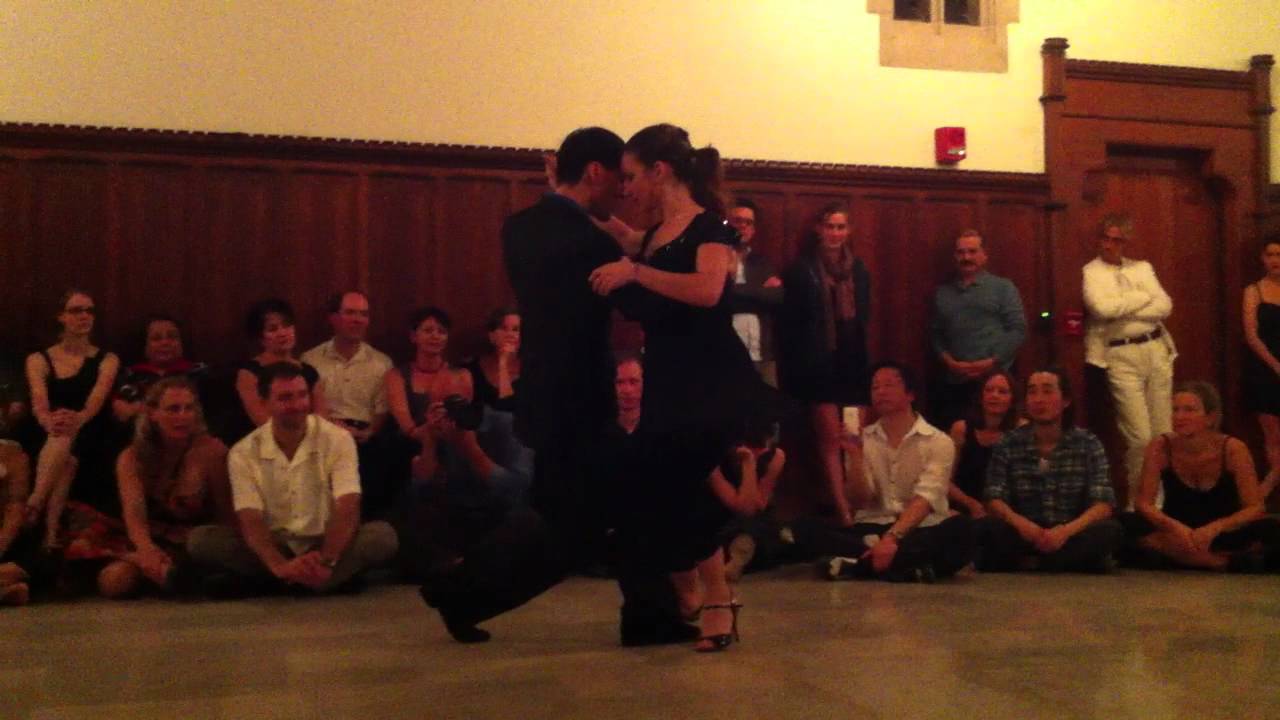 Ana padron and Diego Blanco Princeton tango Festival 2011