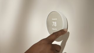 How to adjust the temperature and change modes on your Nest Thermostat display