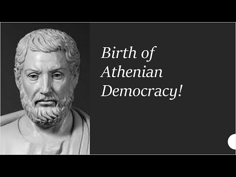 Birth of Athenian Democracy