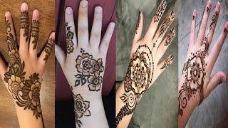 Kids Baby Girls Back Hand Mehndi Designs Ideas For Eid Special 2022 | THE FASHION WORLD