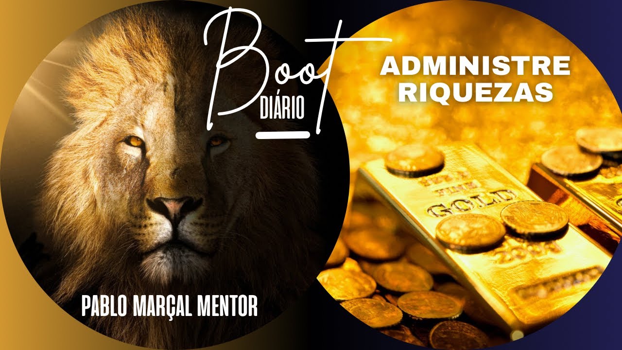 Boot Pablo Marçal - ADMINISTRE RIQUEZAS