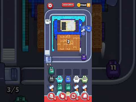 Pixel Flow Level 2057 Walkthrough