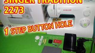 UNBOXING SINGER TRADITION 2273 !!!