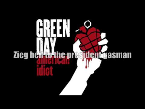 Green Day - Holiday [CLEAN LYRICS]