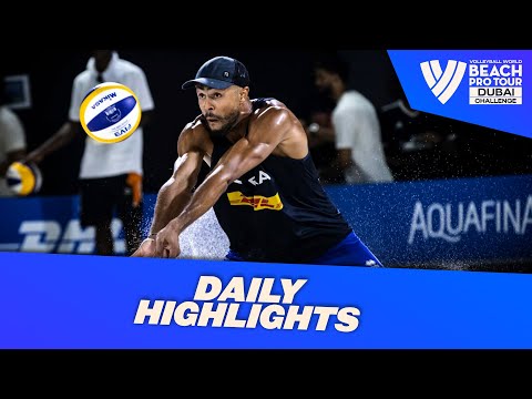 Day 2 Men's Daily Highlights Dubai 2022 #BeachProTour