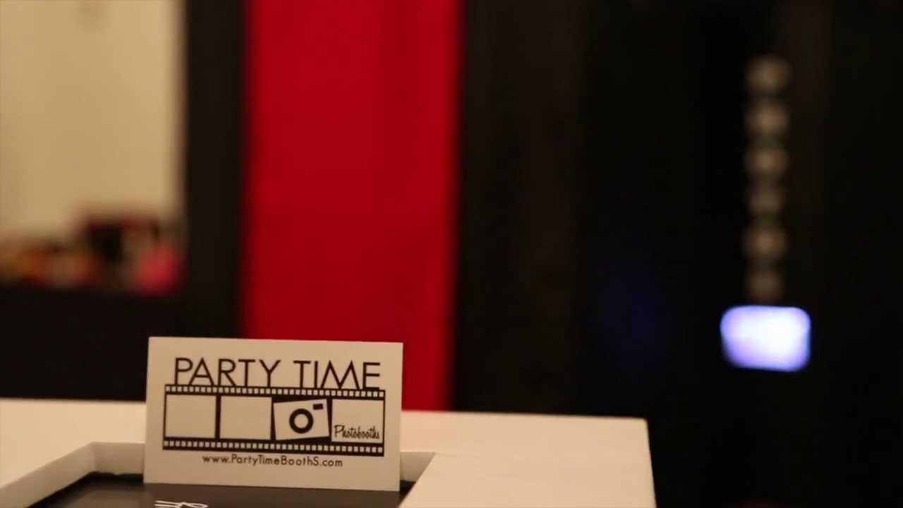 Promotional video thumbnail 1 for Party Time Photo Booths