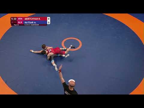 BRONZE GR - 55 kg: R. MKRTCHYAN (ARM) v. A. KATSAR (BLR)