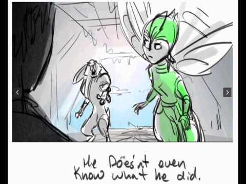 rise of the guardians deleted scene return to the North Pole