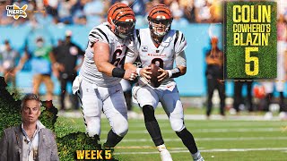 Blazin' 5: Bengals win, Eagles beat Rams, Steelers cover vs. Ravens in Week 5 | NFL | THE HERD