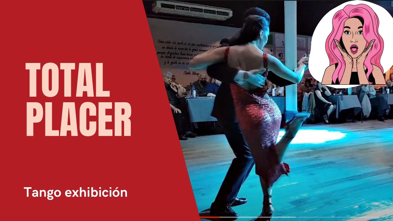 Bailando tango Chiqué de Pugliese, Magdalena Valdés, Sebastián Gimenez, milonga La Cachila