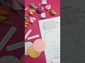 How to make fortune cookies for Lunar New Year  #shorts