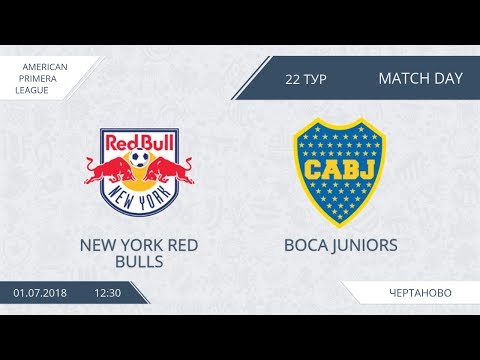 AFL18.  America.  Premier. League.  Day 22.  New York Red Bulls - Boca Juniors