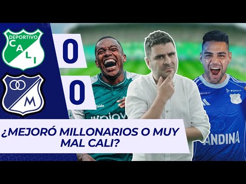 Cali 0-0 Millonarios| Liga Dimayor 2026-I | Resumen, Goles y Táctica por Juan Felipe Cadavid