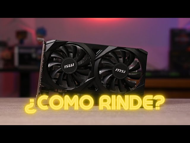 Vídeo relacionado con MSI GeForce RTX 3050 Ventus 2X E 6G OC - Tarjeta gráfica RTX 3050 6GB GDDR6, PCIe 4.0, Diseño térmico de Doble Ventilador, HDMI 2.1