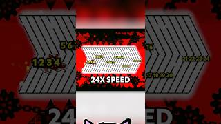 24x Speed in Geometry Dash??? #geometrydash